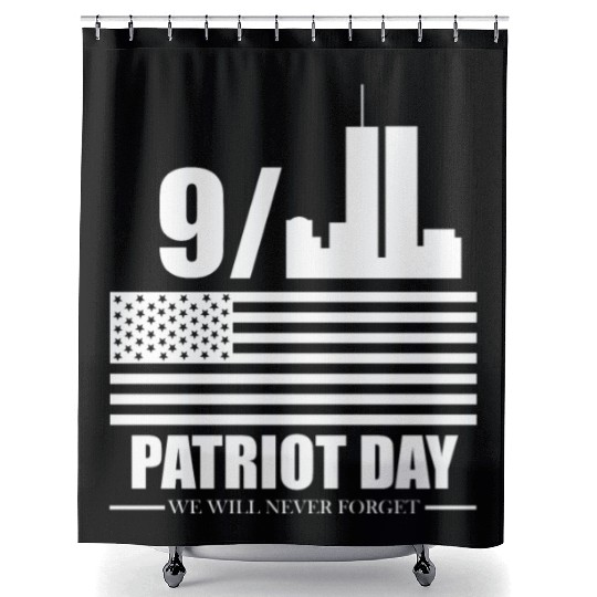 9 11 Patriot Day Shower Curtains