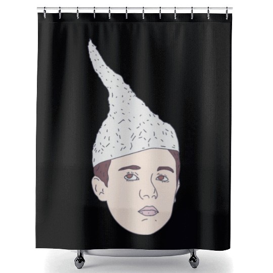 Conspiracy Theorist - Tin-Foil Hat Kid - Hoax Shower Curtains