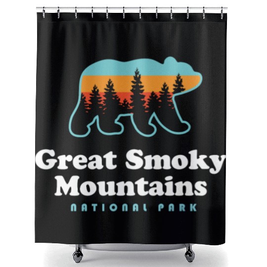 Great Smoky Mountains Shower Curtains Bear Great Smoky Mount