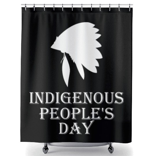 Indigenous People's Day holiday indigenous peoples Shower Curtains