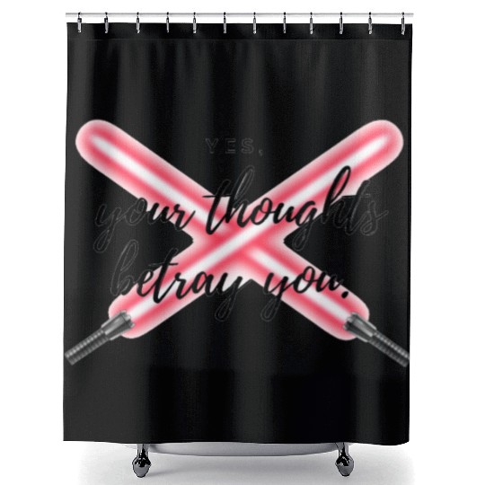 StarWars Quote by Darth Vader Shower Curtains