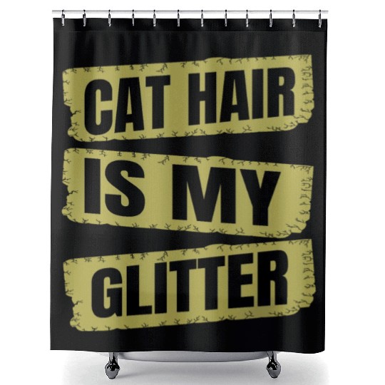 funny cat funny sayings play cat mom cat face Shower Curtains