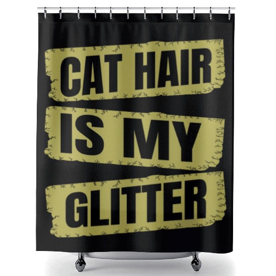 funny cat funny sayings play cat mom cat face Shower Curtains