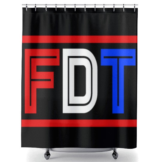 Biden Kamala Funny Anti Trump FDT Donald Trump Shower Curtains