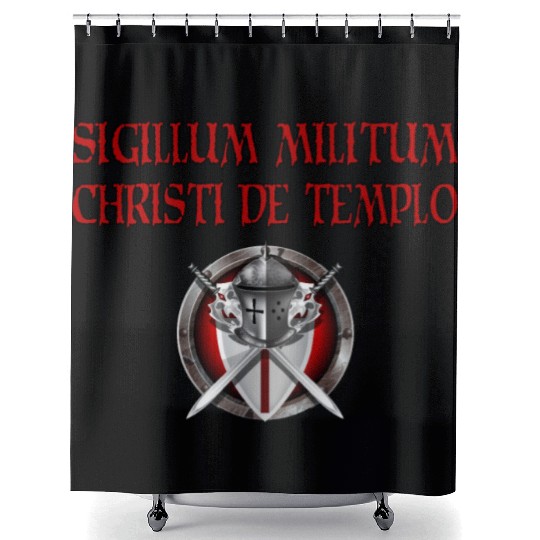 Crusader Knights Templar Shower Curtains