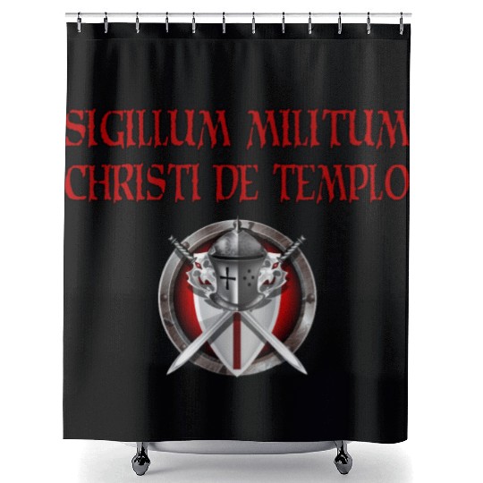 Crusader Knights Templar Shower Curtains
