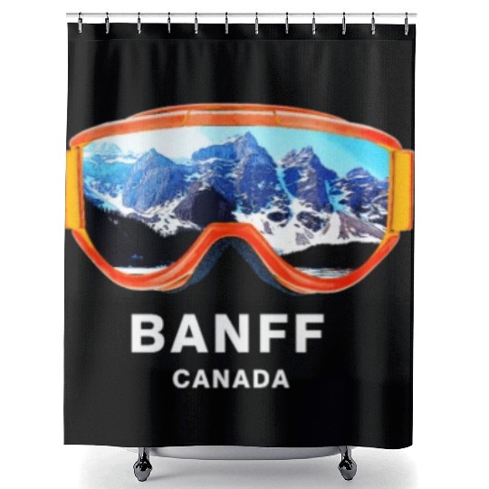 Banff National Park - Banff Canada Shower Curtains