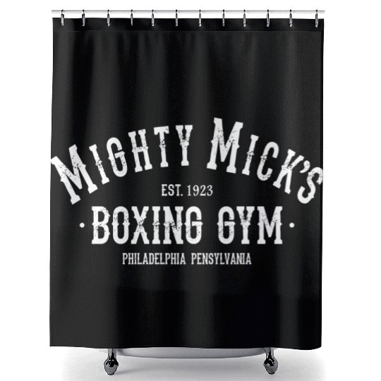 Mighty Mick's Boxing Club Philadelphia Training Shower Curtains