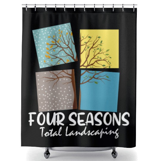 FOUR SEASONS TOTAL LANDSCAPING Shower Curtains