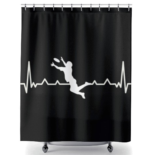 Ultimate Frisbee Shower Curtains