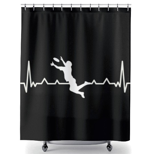 Ultimate Frisbee Shower Curtains