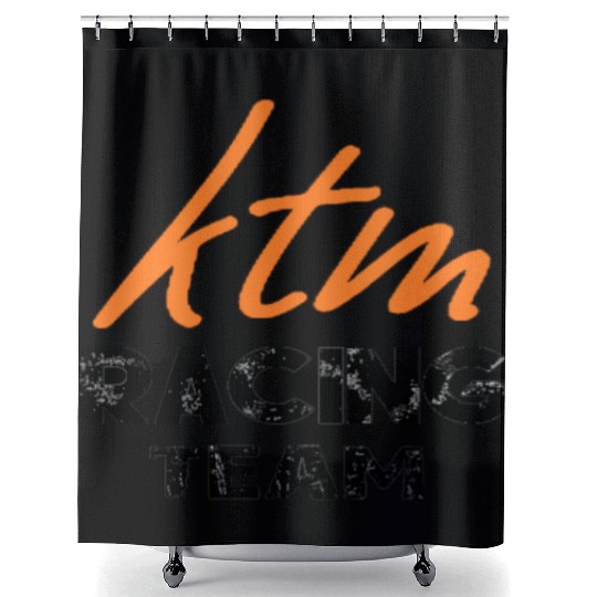 Ktm Racing Motogp Shower Curtains
