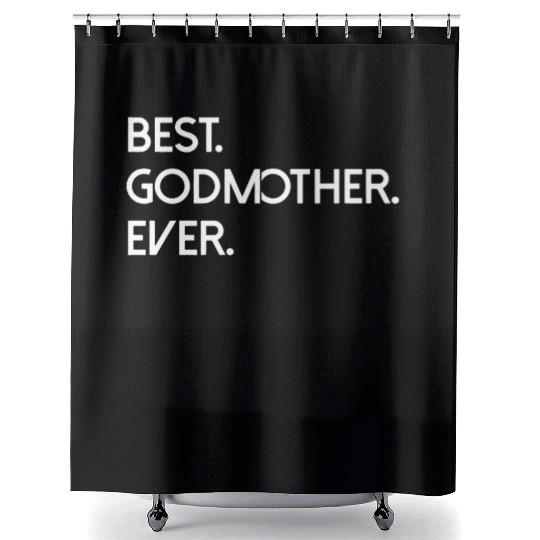 God Mother Ever Lover Happy Shower Curtains