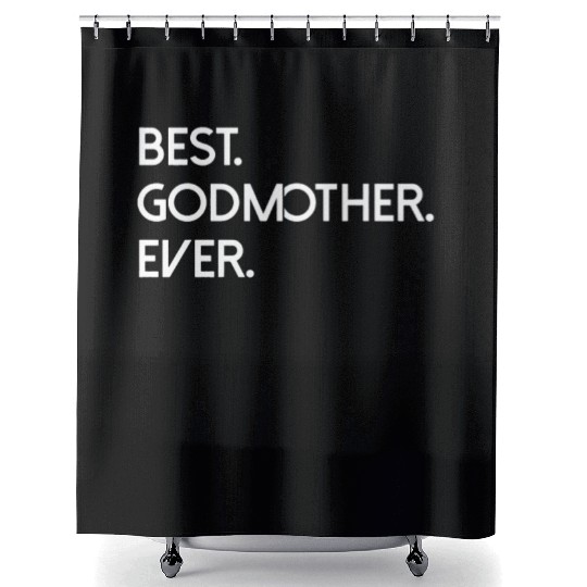 God Mother Ever Lover Happy Shower Curtains