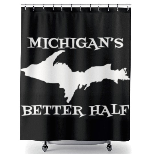 Michigan Better Half Upper Peninsula Yoopers Up 90 Shower Curtains