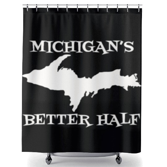 Michigan Better Half Upper Peninsula Yoopers Up 90 Shower Curtains