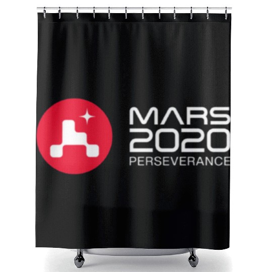 Mars 2020 Perseverance Rover Shower Curtains