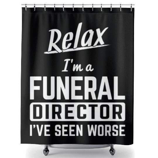 Funeral Director Director Shower Curtains