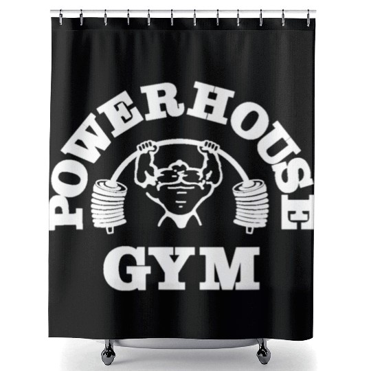 Powerhouse 2021 gym Shower Curtains