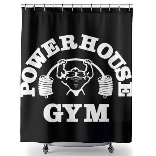 Powerhouse 2021 gym Shower Curtains