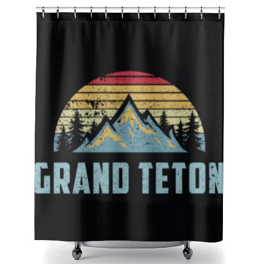 Grand Teton National Park Wyoming Mountain Sweat S Shower Curtains