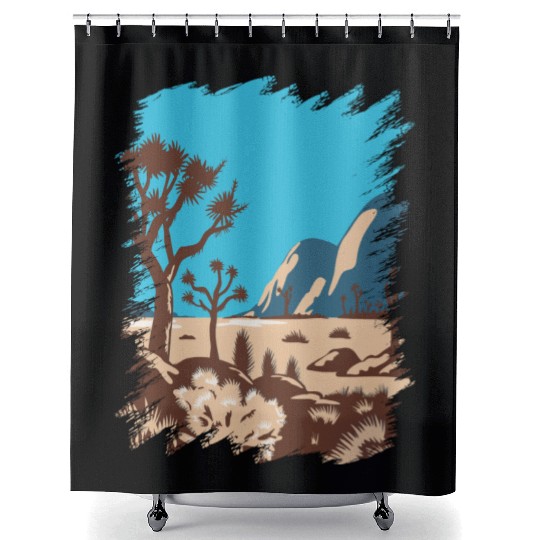 Joshua Tree National Park California Shower Curtains