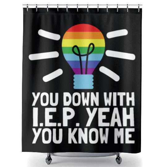 Inclusion SPED Special Education Teacher Shower Curtains