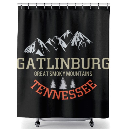 Gatlinburg Tennessee Great Smoky Mountains Shower Curtains