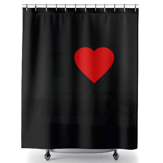 I Love Milfs Shower Curtains