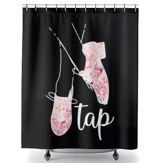 Tap Dance Gifts Tap Dancing Lover Dance Teacher Shower Curtains