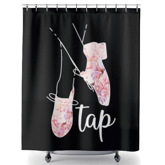 Tap Dance Gifts Tap Dancing Lover Dance Teacher Shower Curtains