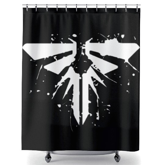 the last of us fireflies ellie joel abby Shower Curtains