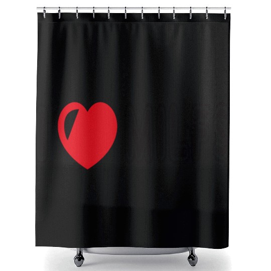 I Love Milfs Shower Curtains