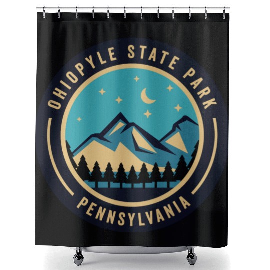 Ohiopyle State Park Pennsylvania Shower Curtains