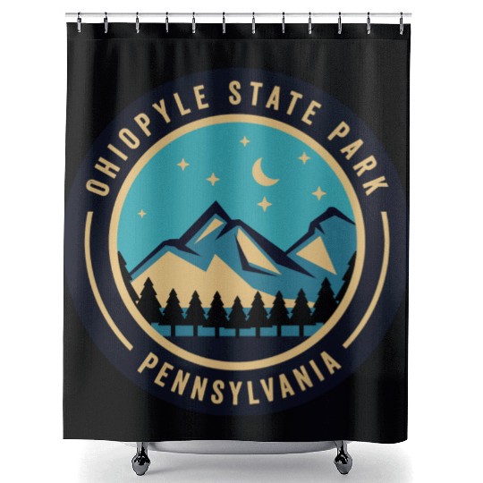 Ohiopyle State Park Pennsylvania Shower Curtains