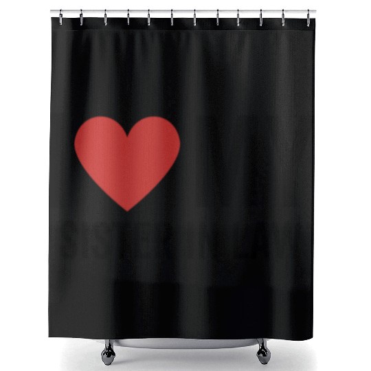 I Love My Sister In Law Shower Curtains