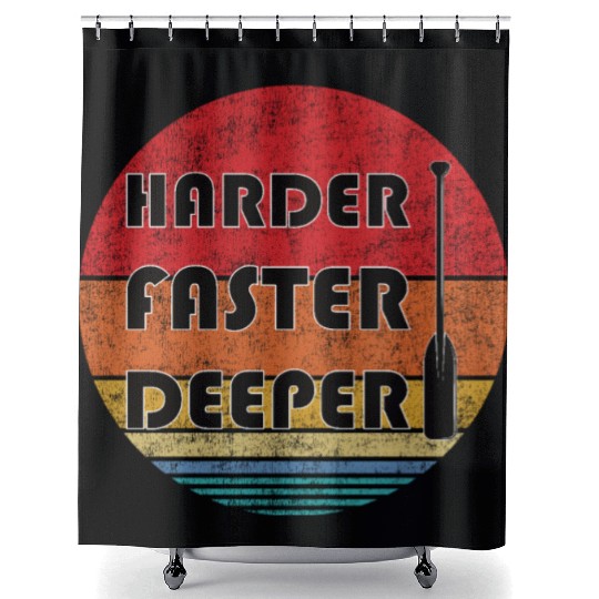 Dragon Boat Festival Rowing & Paddle Gift Shower Curtains