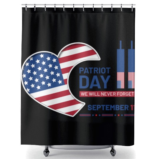Patriot Day 9 11 USA Shower Curtains
