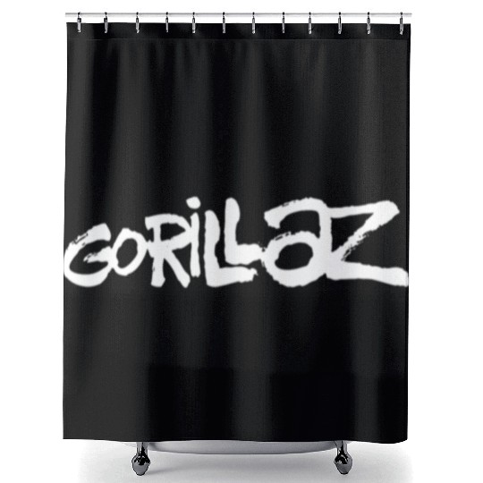 gorilla ape Shower Curtains
