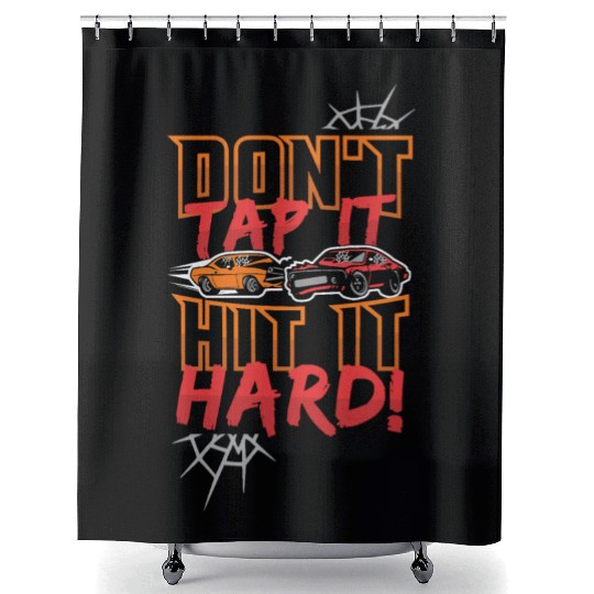 Demo Derby Demolition Derby Demolition Derby Lover Shower Curtains