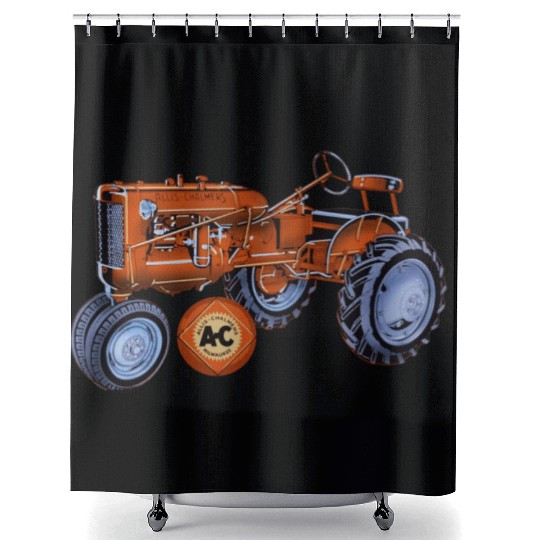 Allis Chalmers Tractor USA Shower Curtains