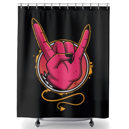 Heavy Metal Shower Curtains