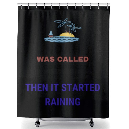 Conspiracy Theory of Noah's Ark Shower Curtains