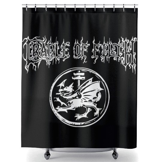 cradle of filth Shower Curtains