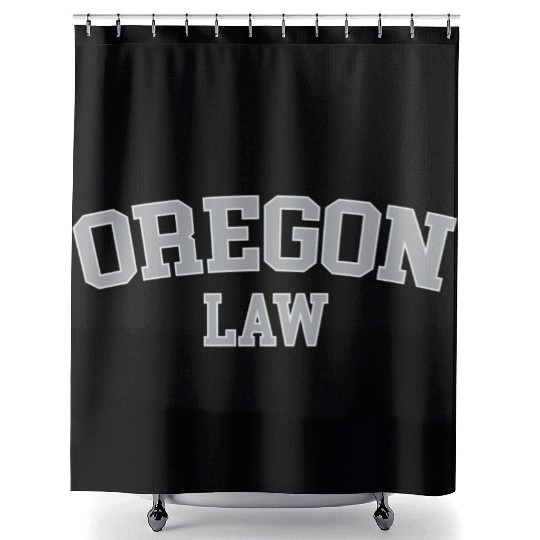 Oregon Lawyer Attorney Bar Graduate School Law Gif Shower Curtains