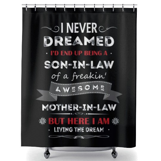 Son in law Shower Curtains