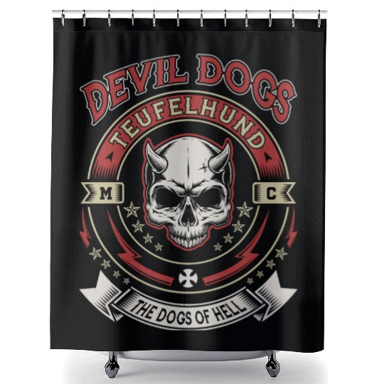 US Marines Corps Air Force Shower Curtains