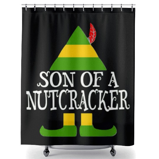 Son of a nutcracker Shower Curtains