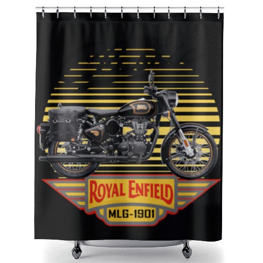 Royal Enfield CLASSIC TRIBUTE Shower Curtains