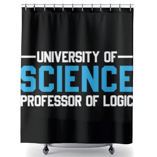 Professor of Logic At The University of Science Shower Curtains